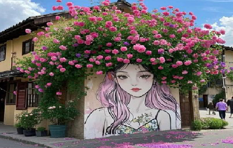 三都怎么设计网红打卡墙绘