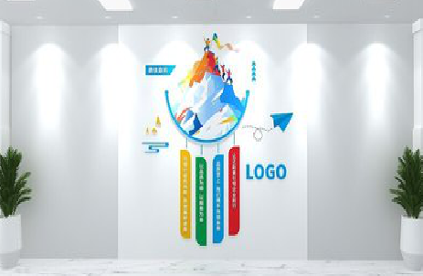 三都公司企业形象墙的工艺材料有哪些？