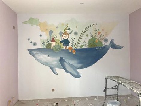 三都手绘墙的特点及优势。